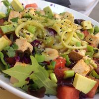 salad at L'Estanco du Marche in Lyon