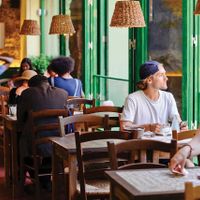 great envoirment at Vegan Food Tours Barcelona in Barcelona