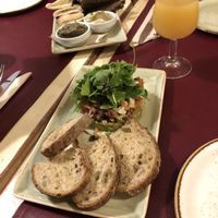 Vegan tapas at Vegan Food Tours Barcelona in Barcelona