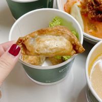 Gyoza close up at Greendot - Bugis Junction  in Central Singapore