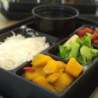 Bento with 1 main + 2 veggies at Greendot - Bugis Junction  in Central Singapore