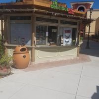 In coconut point shopping at Delicious Raw Kitchen and Juice Bar - maybe close in Estero