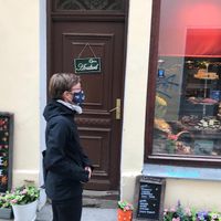 This decoration 🙌 at Karu Talu Šokolaad  in Tallinn