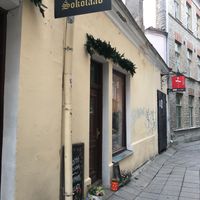 Hidden in a small street at Karu Talu Šokolaad  in Tallinn