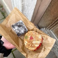 Peppermint and biscuit slice   at Karu Talu Šokolaad  in Tallinn
