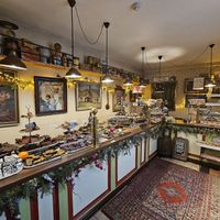 Beautiful interior at Karu Talu Šokolaad  in Tallinn