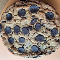 September 2025 - choc chip cookie at Karu Talu Šokolaad  in Tallinn