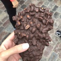 Roasted Peanut with chocolate 💚 at Karu Talu Šokolaad  in Tallinn