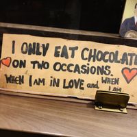 i agree 😅 at Karu Talu Šokolaad  in Tallinn