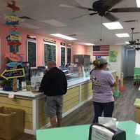 Serving Area at Cape Creamery in Cape Coral