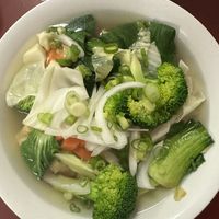 Vegan pho  at Pho Tien Thanh in Toronto