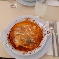 Lasagna at Graça 77 in Lisbon