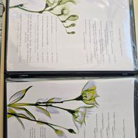 Vegan menu at Graça 77 in Lisbon