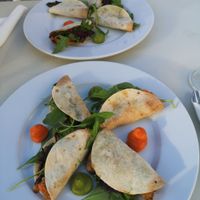 Vegan tacos at Graça 77 in Lisbon