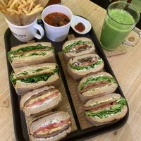 Vegan feast in Busan! at Moomoo Burger & Smoothie in Busan