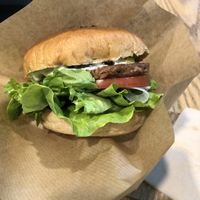 Moomoo burguer  at Moomoo Burger & Smoothie in Busan