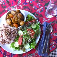 massaman curry  at Little Good Things in Mae Hong Son