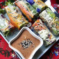 Spring Rolls at Little Good Things in Mae Hong Son