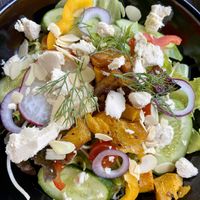 Pumpkin Salad at Little Good Things in Mae Hong Son