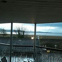 view from the balcony at Coffee Pot Cafe in Grange-over-sands