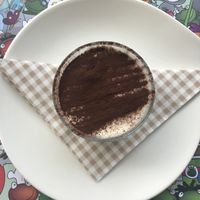 Best vegan tiramisu around the lake! at Il Giardino delle Rane in Garda
