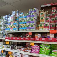 Best range of Traditional Medicinals teas I've ever seen in a grocery store. at Segal's Market in Montreal