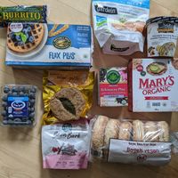 My haul (Dec. 2021) at Segal's Market in Montreal