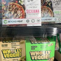 Frozen section  at Segal's Market in Montreal