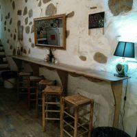 Seating at La Mezcla in Barcelona