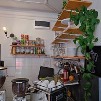 szuper hangulatos a pult is at Vital Cafe & Bistro  in Gyor