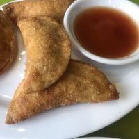 Dumplings  at Lotus Vegan Cuisine in Glasgow