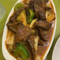 Szechuan seitan   at Lotus Vegan Cuisine in Glasgow