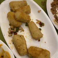 Salt & pepper tofuu  at Lotus Vegan Cuisine in Glasgow