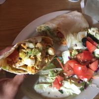 Chicken bacon ranch wrap at Junction 21 in Peosta