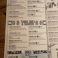 Menu Jan 2023  at Head Of Steam Quayside in Newcastle Upon Tyne