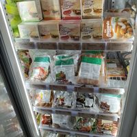 Freezer Section. at Batata Greens 甘薯葉 - North Point in Hong Kong Island