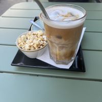 Iced Latte  at Madam Bakster in Ghent