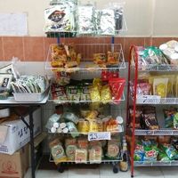 packaged food for sale at Khouadin Vegetarian in Vientiane