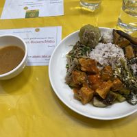   at Khouadin Vegetarian in Vientiane