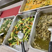 More dishes buffet stylee  at Khouadin Vegetarian in Vientiane