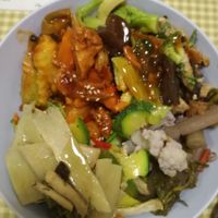 Second day in a row at Khouadin Vegetarian in Vientiane