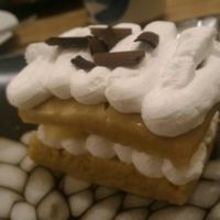 Apple cake with vegan cream at SUPE Vegan - Gurney Plaza in Penang