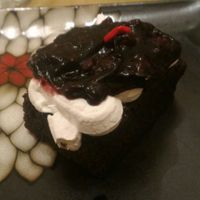 Blueberry chocolate cake at SUPE Vegan - Gurney Plaza in Penang