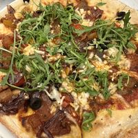 Pizza gusto  #Veganuary at Casa Romana Italian Restaurant in Carlisle