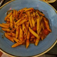 Penned aribiata at Cardosi's in Paisley