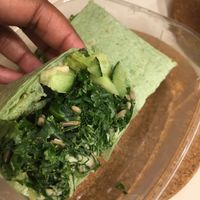 Kale & Hummus Wrap at Health in Hand in Spartanburg