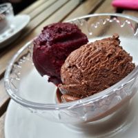 Sorbet at Pizzebio in Paris