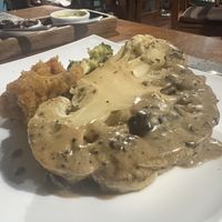 Cauliflower steak  at Taqueria Entre Zankas in Zihuatanejo