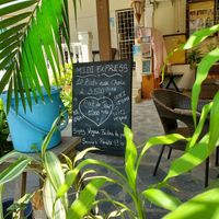 Daily special/Menu price (dishes change daily) at Loving Hut in Pointe-noire