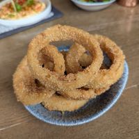 GIANT onion rings at All Bar One in Sheffield